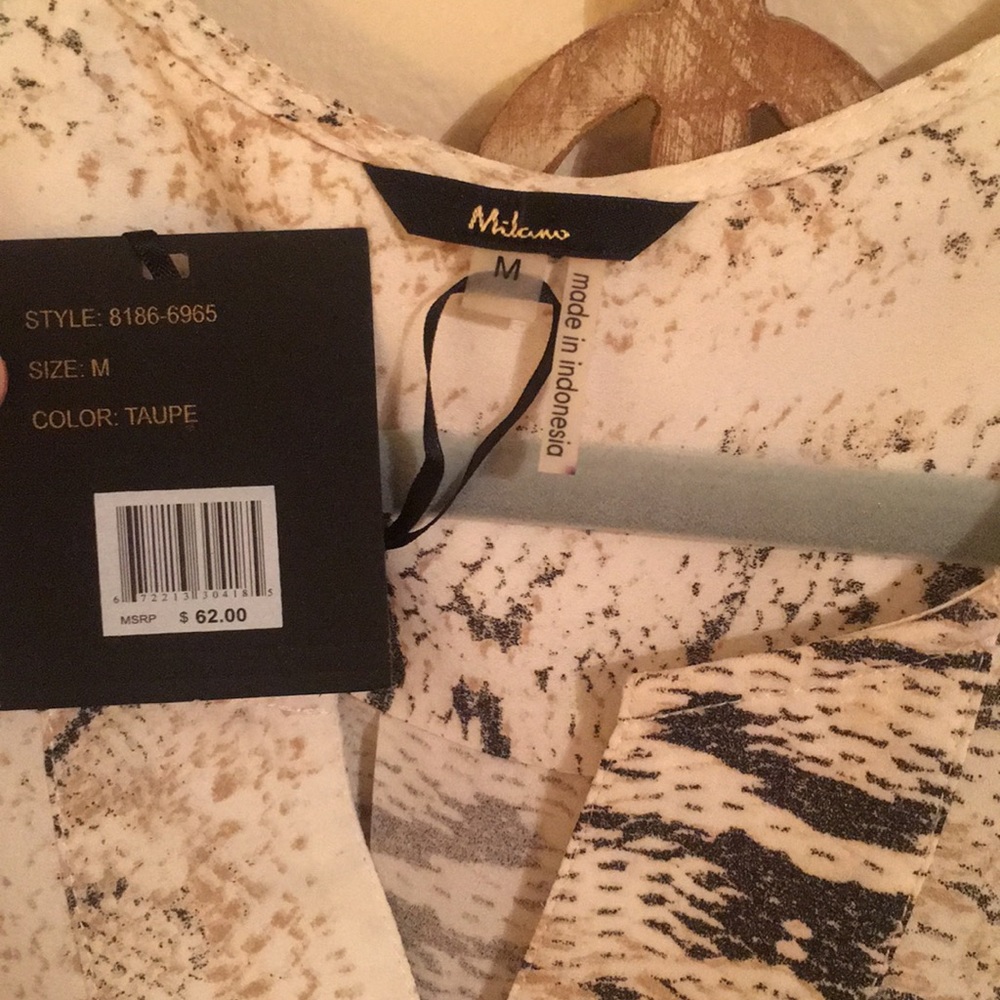 Snakeskin Blouse - Picture 2 of 3